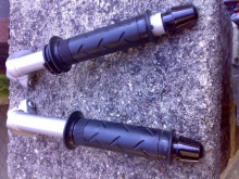 取り外したノーマルハンドル