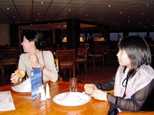 リドガーデンにて　Iさんと娘