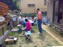 Ｔ部長宅のお庭